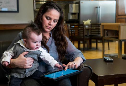A tablet app is helping change and improve care for babies born with heart defects. (Children's Mercy)