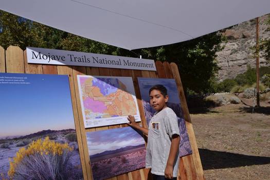 Youth groups from Latino churches visit the Mojave Trails National Monument. (Hispanic Access Foundation) 