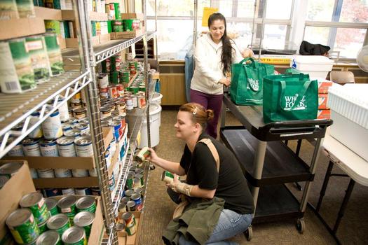 More than one-third of people who have been to a charitable food pantry in Oregon in 2015 say they've needed the assistance at least 12 times during the year. (Oregon Food Bank)