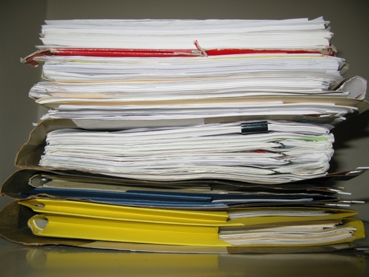 Experts recommend gathering important documents early to get a jump start on tax filing season. (James Morris/Flickr)