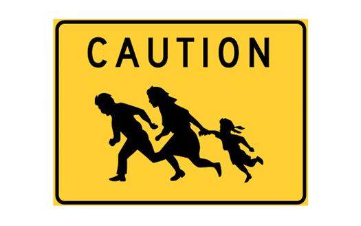 Many families that fled violence in Central America now face deportation. (John Hood, Caltrans/Wikimedia Commons)