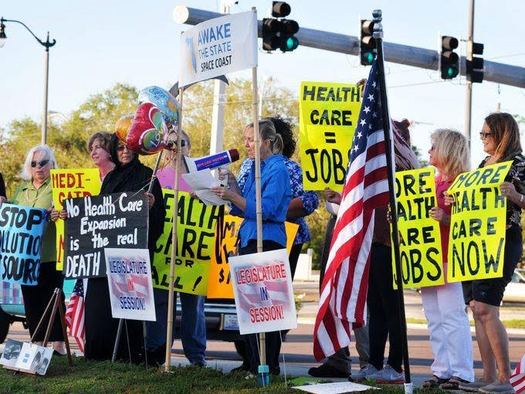 Floridians will mark the opening day of the 2016 legislative session with a series of rallies across the state. (Damien Filer/Progress Florida)