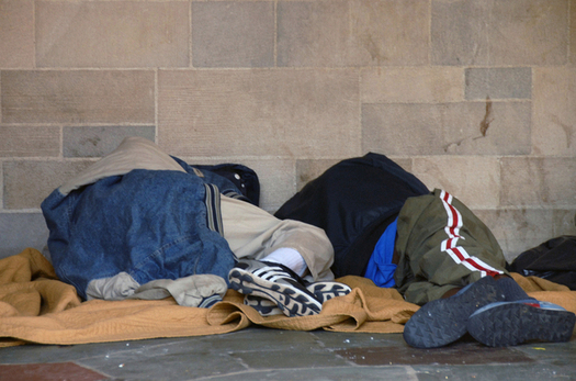 A new report suggests a lack of public assistance for low-income New Yorkers could be contributing to the states homeless problem. (H Dominique Abed/freeimages.com)
