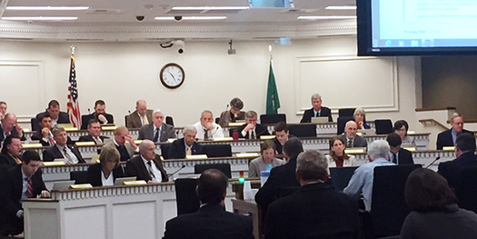 The House bill was presented at a hearing Wednesday. (Washington Education Association)