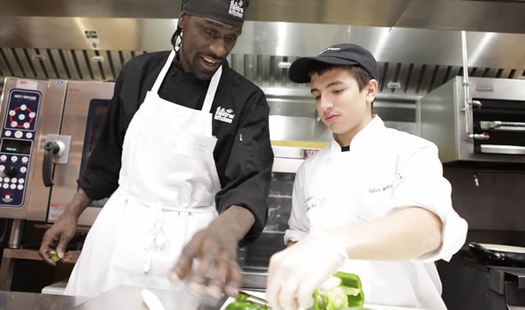 Students on high school and college campuses across the country are part of a project to end food waste and feed needy people in their communities. (The Campus Kitchens Project)