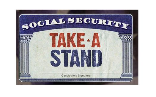 AARPs Take a Stand campaign aims to keep Social Security at the center of the presidential race discussions.(AARP)