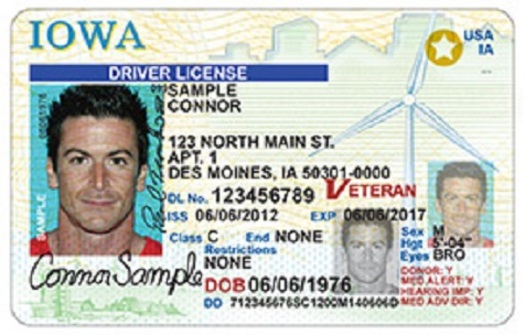 A new poll shows a majority of Iowans favor issuing driver's licenses to individuals, regardless of their immigration status. (Iowa Department of Transportation)