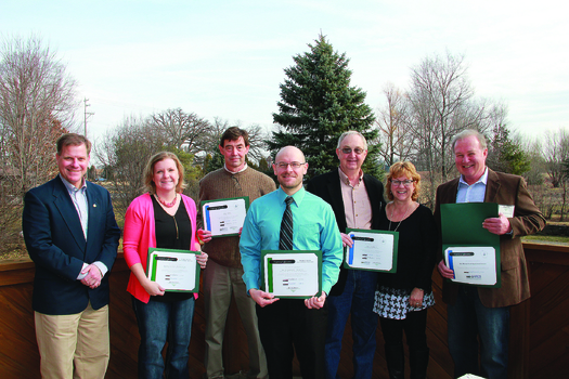 Several Wisconsin farmers recently were honored by the Conservation Stewardship Program. The deadline for 2016 enrollment is March 31. (Michael Fields Agricultural Institute)