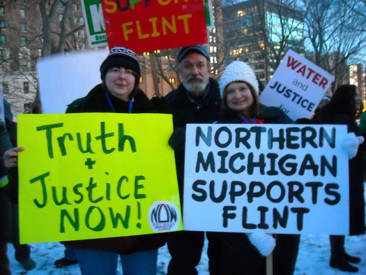 The women of Flint got the ball rolling on the response to the city's poisoned water. (Michigan NOW)