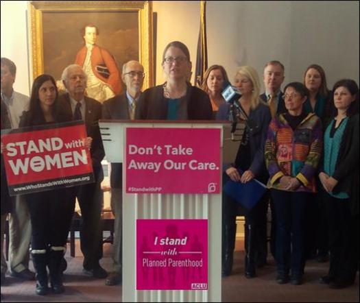 Devon Chaffee of ACLU of New Hampshire is giving Granite State lawmakers credit for holding the line on women's reproductive rights this legislative session. (ACLU of New Hampshire)