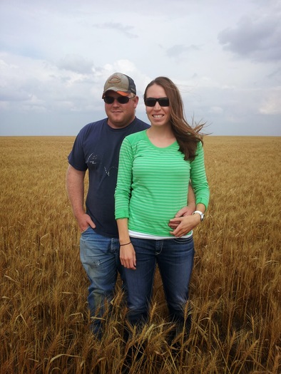 Montana farmers Jeff and Katie Bangs are working to attract more young people to agriculture. (Katie Bangs)