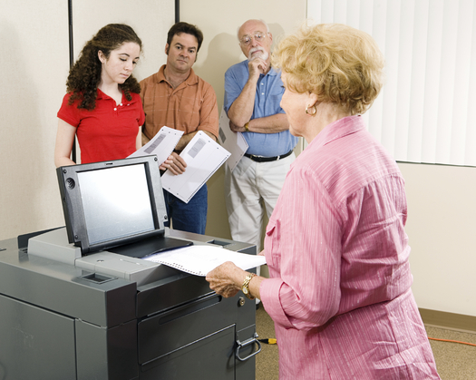 National, state and local races are expected to draw 40 percent of eligible voters to tomorrow's Wisconsin primary election. That would be the highest turnout since the 1980 Wisconsin primary election. (lisafx/iStockPhoto.com)