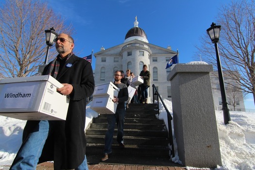 Competing minimum-wage proposals have been vying for position, but supporters of raising Maine's minimum wage to $9 by 2017 say they have the votes to get it onto the November ballot. (Mainers for Fair Wages) 