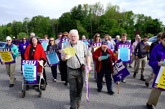 On the surface, a U.S. Supreme Court split decision this week concerns public-sector unions' rights to collect fees, but some say much more is at stake. (SEIU)