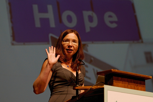 Katharine Hayhoe speaks in several North Carolina cities this week, combining an academic and faith perspective on climate change. (Martin Voelkel)