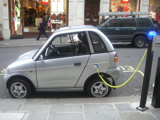 Boston ranks 11th out of 36 cities in a study of how ready they are to accommodate a surge in numbers of electric vehicles on the road. (frankh/Flickr) 