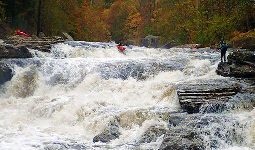 The Russell Fork River, an outdoor gem on the Kentucky-Virginia border, is on a list of America's Most Endangered Rivers of 2016. (Steve Ruth)