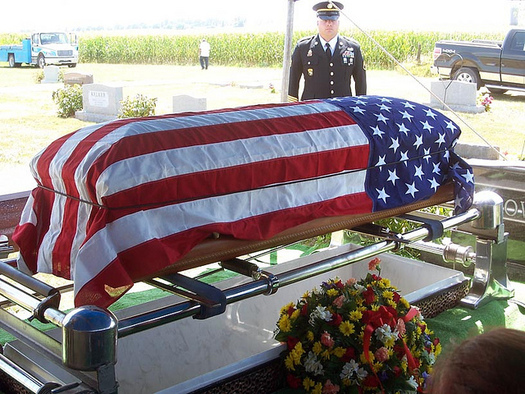 The Tennessee Department of Commerce and Insurance recommends that you bring a friend or family member with you while making funeral arrangements for a loved one, and read all contracts carefully. (Jennifer/flickr.com)