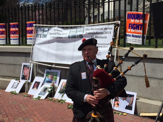Events will be held in Boston, Northampton and Springfield for Workers' Memorial Day to remember the 63 workers who died on the job last year in the Commonwealth. (MassCOSH). 