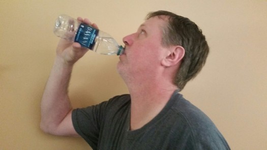 A new study finds older Americans, especially men, and certain ethnic groups need to drink more water to stay healthy. (Veronica Carter)