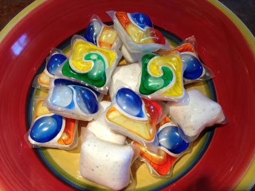 Poison-control centers across the country get about 30 calls a day about children accidentally ingesting colorful laundry or dish-detergent pods. (Chris Thomas)