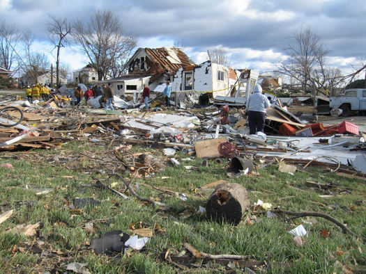 A bill using funds already in place says Iowa recovery efforts could be better coordinated after a natural disaster. (National Weather Service)