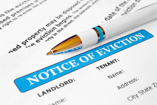 A bill was pulled before a vote in the Assembly Judiciary Committee today that would force renters to deposit rent with an attorney during eviction proceedings. (i_frontier/iStockphoto)