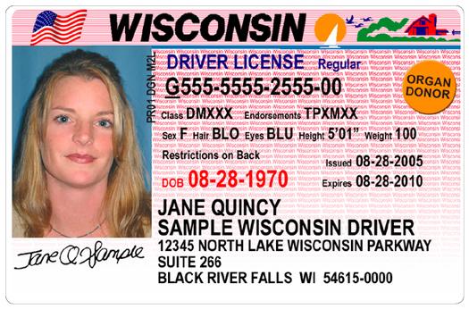 A driver's license is one form of acceptable voter photo ID in Wisconsin, but other documents also will suffice. Money has been requested by a state agency to educate voters about acceptable ID. (Wisconsin DOT)