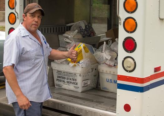 Local letter carriers are hoping Mainers can outperform themselves again on Saturday in the nation's largest one-day annual food drive. (National Association of Letter Carriers) 