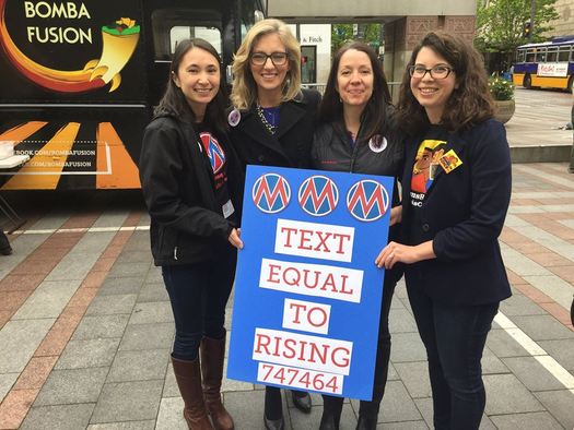 Mothers make less than 69 cents for every dollar fathers make in Washington state. (MomsRising.org)