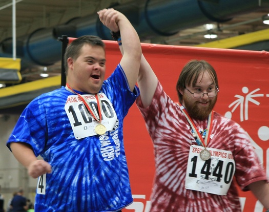 Special Olympics Iowa athletes, volunteers, coaches and spectators have converged on the Iowa State University campus in Ames. (SpecialOlympicsIowa.org)