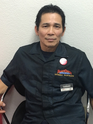 Palace Station Casino maintenance worker Casiano Corpus was interviewed for a report alleging abusive working conditions. (The Immigration Clinic at the UNLV Boyd School of Law)