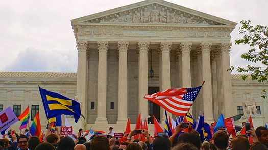 The U.S. Supreme Court ruled for marriage equality, but LGBT activists maintain there still is work to do.  (Ted Eytan/Wikimedia Commons)