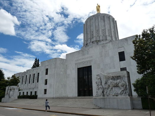 An analysis from Salem found an initiative heading to the November ballot to tax large corporations would add $3 billion to Oregon's budget. (Shaundd/Wikimedia Commons)