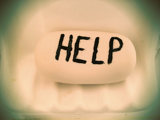 Bars of soap aimed at human trafficking prevention will be distributed to hotels during the Republican National Convention in Cleveland. (M. Kuhlman)