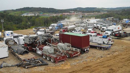 About 1.5 million Pennsylvanians live within a half mile of an oil or gas facility. (USGS/Wikimedia Commons)