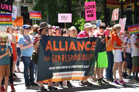 A Washington ballot initiative that would allow judges to temporarily suspend access to firearms to people deemed a threat to themselves or others gained 330,000 signatures, supporters say. (Alliance for Gun Responsibility)