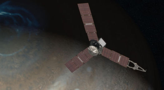 Solar energy advocates say the Juno space probe orbiting Jupiter is proof that the Granite State could reap big benefits from solar power, even though New Hampshire does not get the most sunshine in the nation. (NASA)