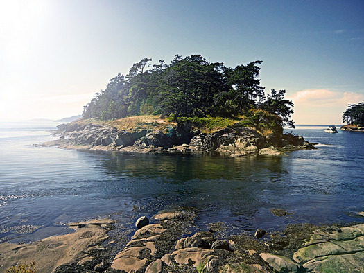 Two hikes are taking place at San Juan Island, above, as part of Latino Conservation Week. (Jeff Clark/BLM Oregon/Washington)