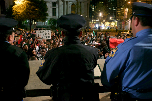 Rights groups in Dallas want to keep the focus on ending police violence against blacks. (Slabbers/iStockphoto)