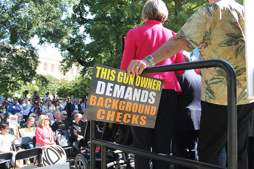 Gun violence prevention groups say background checks should be required for every firearm purchase. (Elvert Barnes/Flickr)