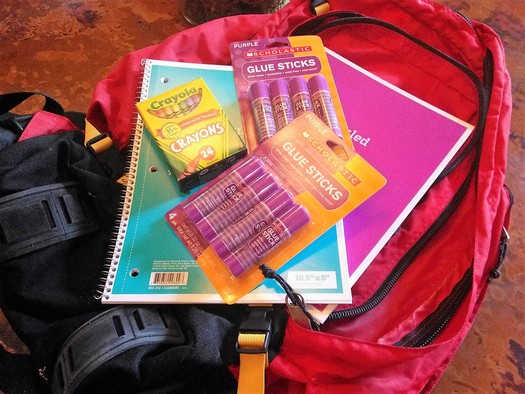 With the start of school nearing, civic, faith and business groups across Kentucky are sponsoring school supply drives. (Greg Stotelmyer)