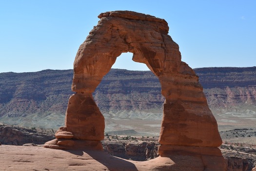 The proposed Republican Party platform contains language endorsing the transfer of all public lands, such as the Arches National Park, to the states. (Pixabay)