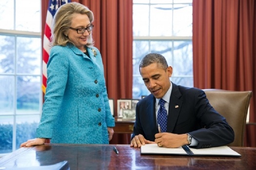 Hillary Rodham Clinton makes her case to the nation tonight as to why she should replace President Obama in the White House. (whitehouse.gov)