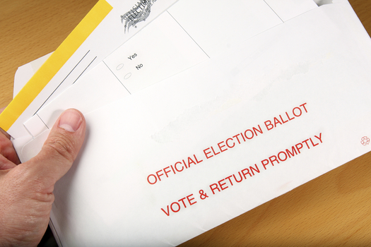 California may go to a vote-by-mail system and eliminate local polling places. (svanblar/iStockphoto)