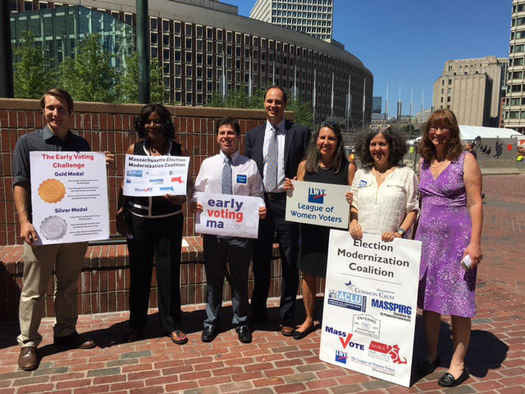 A coalition is urging cities and towns across the Bay State to take a robust approach to setting up the state's first ever early voting days. (LWV MA)