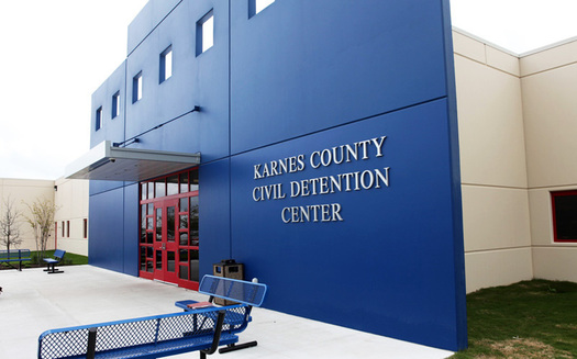 The Karnes Co. Civil Detention Center is one of three privately run family detention centers, two of them in Texas. (ICE/Wikimedia Commons)