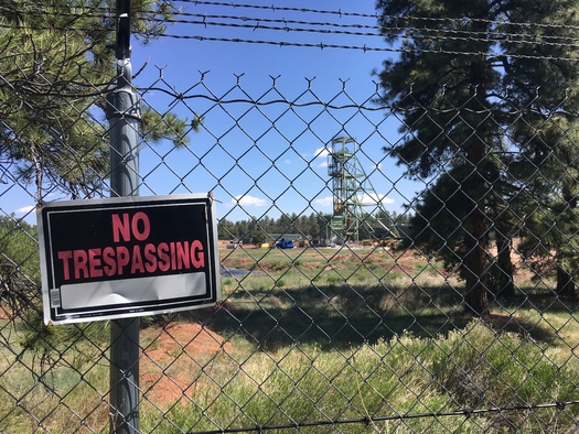 The Canyon Mine sits 6 miles from the South Rim of the Grand Canyon. Conservation groups want President Barack Obama to declare a new national monument in the area. (Bret Fanshaw/Environment America)