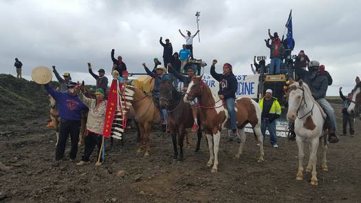 Native Americans have been protesting the Dakota Access Pipeline since April. (Red Warrior Camp)