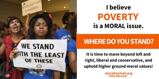 Protestors at a rally organized by the Moral Monday movement, which is holding a rally in Carson City today to promote social justice. (Repairers of the Breach)